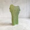 ROBE CROCHET LUREX VERT